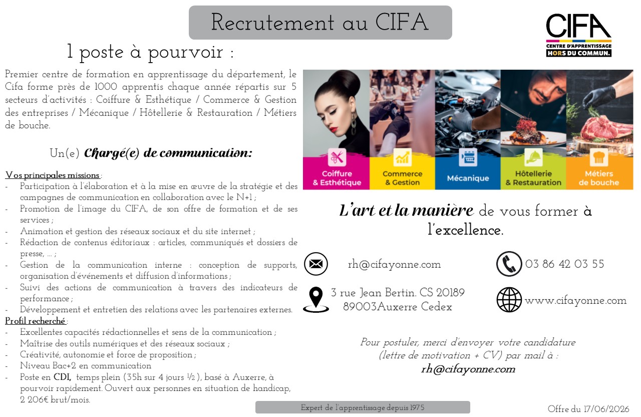 Un(e) Chargé(e) de communication